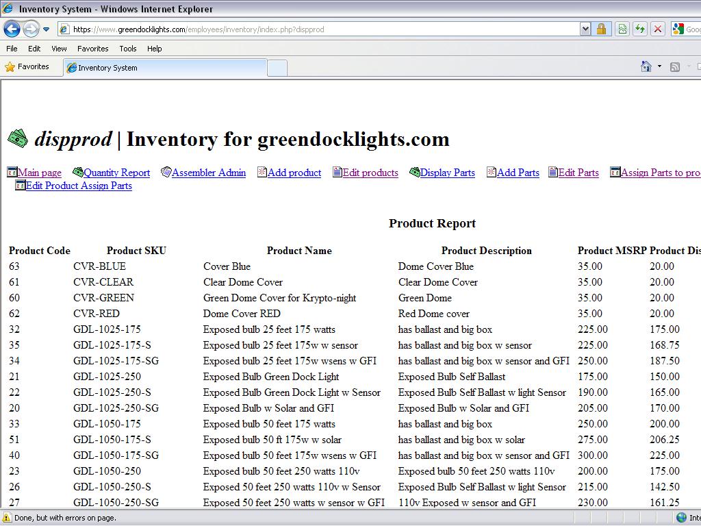 Inventory System