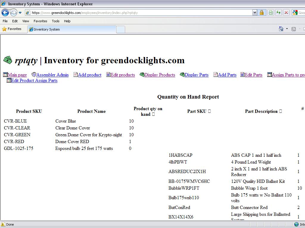 Inventory System