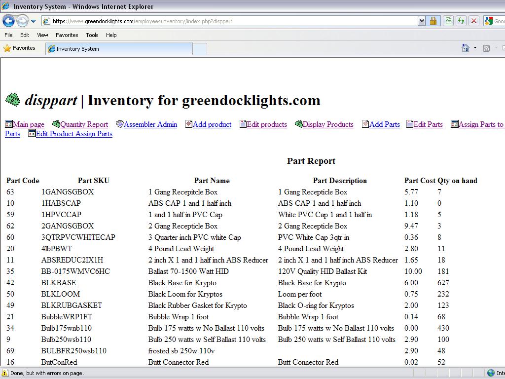 Inventory System